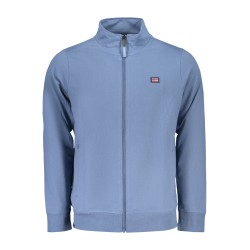 NORWAY 1963 FELPA CON ZIP UOMO BLU