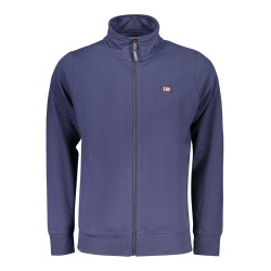 NORWAY 1963 FELPA CON ZIP UOMO BLU