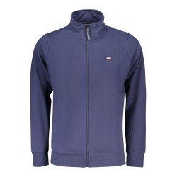 NORWAY 1963 FELPA CON ZIP UOMO BLU