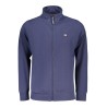 NORWAY 1963 FELPA CON ZIP UOMO BLU