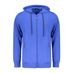 NORWAY 1963 FELPA CON ZIP UOMO BLU