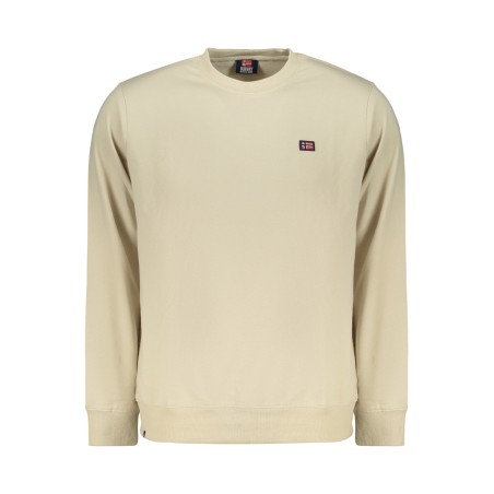 NORWAY 1963 FELPA SENZA ZIP UOMO BEIGE
