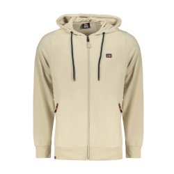 NORWAY 1963 FELPA CON ZIP UOMO BEIGE