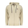 NORWAY 1963 FELPA CON ZIP UOMO BEIGE