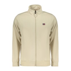 NORWAY 1963 FELPA CON ZIP UOMO BEIGE