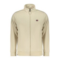 NORWAY 1963 FELPA CON ZIP UOMO BEIGE