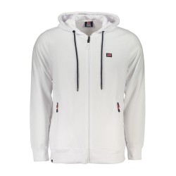 NORWAY 1963 FELPA CON ZIP UOMO BIANCO