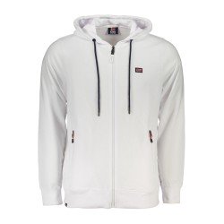 NORWAY 1963 FELPA CON ZIP UOMO BIANCO