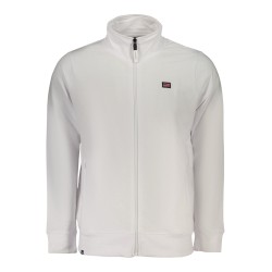 NORWAY 1963 FELPA CON ZIP UOMO BIANCO