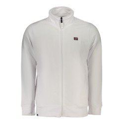 NORWAY 1963 FELPA CON ZIP UOMO BIANCO