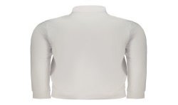 NORWAY 1963 FELPA CON ZIP UOMO BIANCO