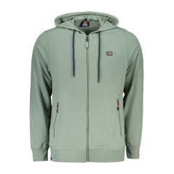 NORWAY 1963 FELPA CON ZIP UOMO VERDE