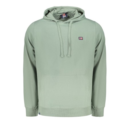 NORWAY 1963 FELPA SENZA ZIP UOMO VERDE