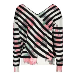 DESIGUAL MAGLIA DONNA NERO