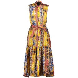 DESIGUAL ABITO LUNGO DONNA GIALLO