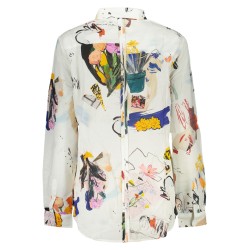 DESIGUAL CAMICIA MANICHE LUNGHE DONNA BIANCO