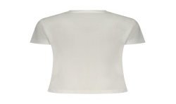DESIGUAL T-SHIRT MANICHE CORTE DONNA BIANCO