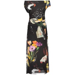 DESIGUAL ABITO LUNGO DONNA NERO