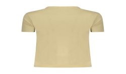 DESIGUAL T-SHIRT MANICHE CORTE DONNA BEIGE