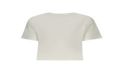 DESIGUAL T-SHIRT MANICHE CORTE DONNA BIANCO