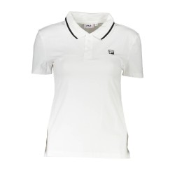 FILA POLO MANICHE CORTE DONNA BIANCO