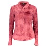 DESIGUAL CAMICIA MANICHE LUNGHE DONNA ROSSO