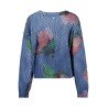 DESIGUAL CARDIGAN DONNA BLU