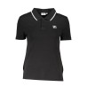 FILA POLO MANICHE CORTE DONNA NERO