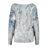 DESIGUAL MAGLIA DONNA AZZURRO