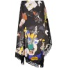 DESIGUAL GONNA LUNGA DONNA NERO