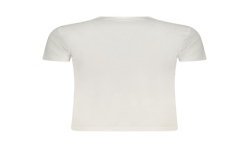 DESIGUAL T-SHIRT MANICHE CORTE DONNA BIANCO