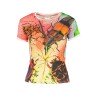 DESIGUAL T-SHIRT MANICHE CORTE DONNA ROSSO