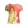 DESIGUAL T-SHIRT MANICHE CORTE DONNA ROSSO