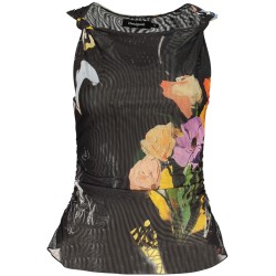 DESIGUAL CANOTTA DONNA NERO