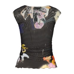 DESIGUAL CANOTTA DONNA NERO
