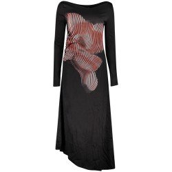 DESIGUAL ABITO LUNGO DONNA NERO
