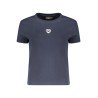 DESIGUAL T-SHIRT MANICHE CORTE DONNA BLU