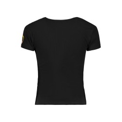 DESIGUAL T-SHIRT MANICHE CORTE DONNA NERO