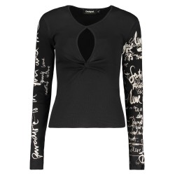 DESIGUAL MAGLIA DONNA NERO