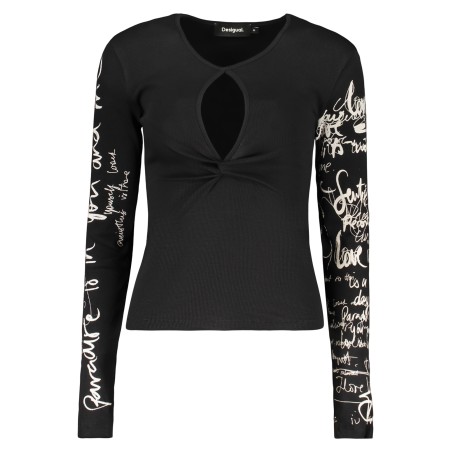 DESIGUAL MAGLIA DONNA NERO