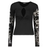 DESIGUAL MAGLIA DONNA NERO