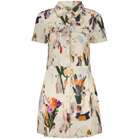 DESIGUAL ABITO CORTO DONNA BIANCO