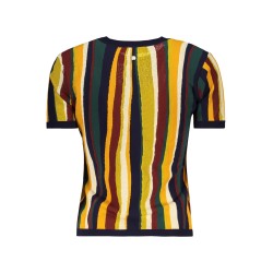 DESIGUAL T-SHIRT MANICHE CORTE DONNA BLU