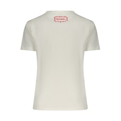 DESIGUAL T-SHIRT MANICHE CORTE DONNA BIANCO