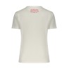 DESIGUAL T-SHIRT MANICHE CORTE DONNA BIANCO