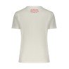 DESIGUAL T-SHIRT MANICHE CORTE DONNA BIANCO