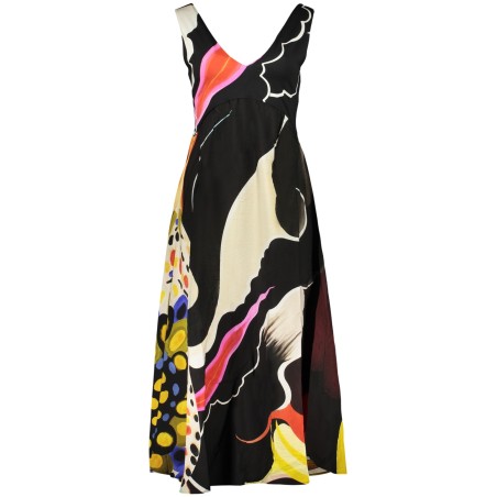 DESIGUAL ABITO LUNGO DONNA NERO