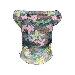 DESIGUAL T-SHIRT MANICHE CORTE DONNA VERDE