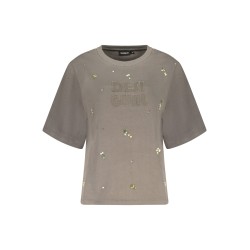 DESIGUAL FELPA SENZA ZIP DONNA GRIGIO