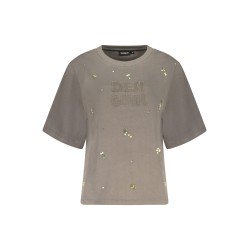 DESIGUAL FELPA SENZA ZIP DONNA GRIGIO